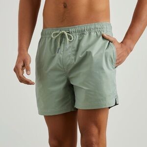 NWT Rails Sage Green Men's La Brea Swim Athletic Shorts; size XXL, very nice!